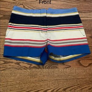 ❤️ 4$ SALE BCBGMaxazara Multi Colored Stripped Shorts Size Small